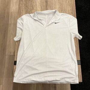 Nike Men's Classic White Polo Shirt